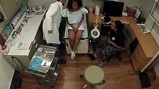 Katalina Gets Examined In Front Of Her Girlfriend By Doctor