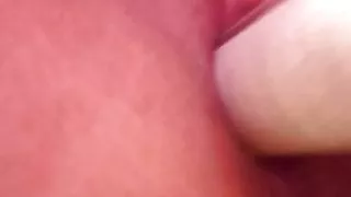 Whore having fun at home