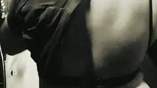 My friend wife boobs