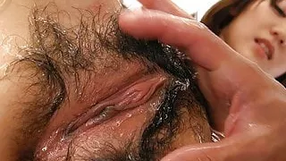 Japanese wife, Aki Ninomiya got pleased, uncensored