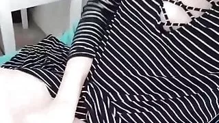 Total liebevolle Mädchen-Überraschung