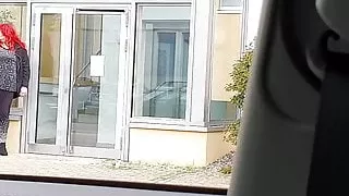 Larissa visits the neighbor