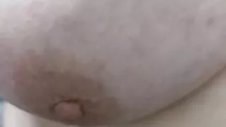 Chinese Granny Showing Her Big & Saggy Tits