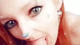 Babyfacebuttslut Giving good blowjob