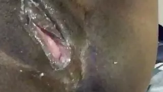 Black BBW wet pussy