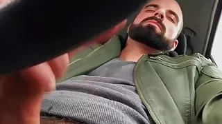 Tattooed tow trucker pounds hairy dudes tight asshole