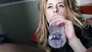 blowjob under the desk