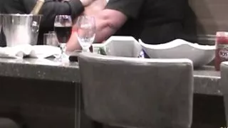 Hot Wife, Penthouse Hooters Waitress Slut gets Serviced by 2