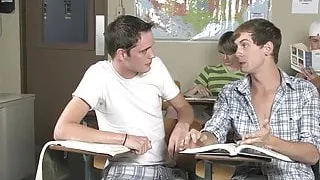 Make out session with wild fucking from behind for twinks