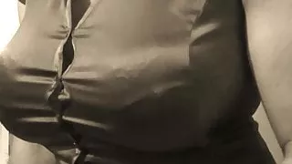 hofredo cummed on satin blouse