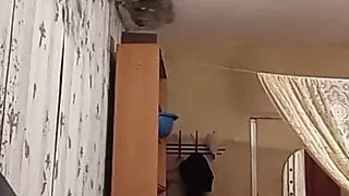 Russian girl bares it all