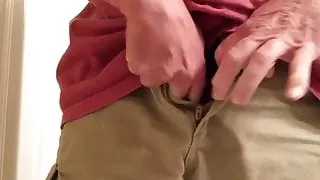 Pulling it out to pee...again