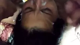 indian gangbang and cum on face
