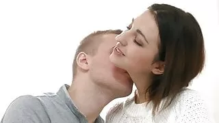 Cozy teen Liona spends her day getting fucked in bed