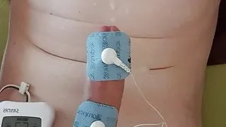 young gay electro estim part 3 with cumshot