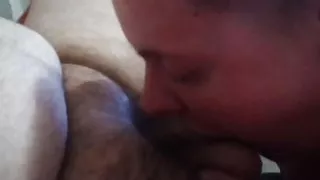 Bbw wife sucking my D