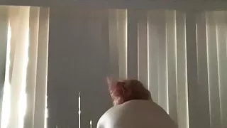 BBW Hotwife has her Loverman over for a riding session...