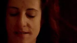 she enjoys with 2 dildos in her pussy