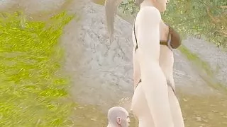 amazon booty smothers a shrunken man