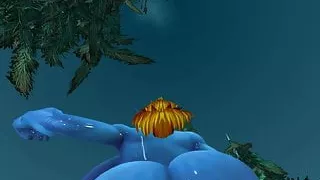 My bimbo troll lapdance