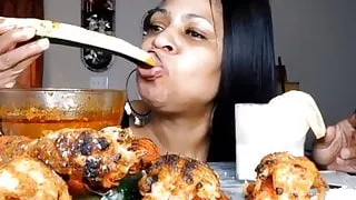 Food Porn. Tongue Out. Mouth Wide. Asmr Eaters 5