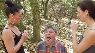 spitting and ashtray