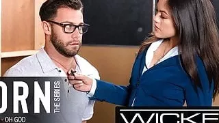 Religious Student Seduced By Pornstar At Anti Porn PSA