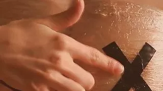 Wrapped and covered in honey