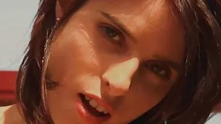 Striptease on the balcony