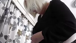 Getting a handful of Sallys huge tits