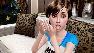 Seline & Kayci 009 Huge Futanari Dick