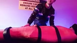 balls torment with clamp