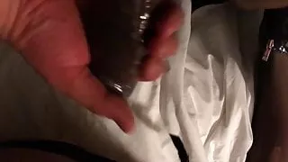 First BBC fucking me wearing chastity