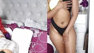 Phat Ass Ebony Panty Try On 34
