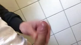 Masturbation in Public Toilette (Heidepark)