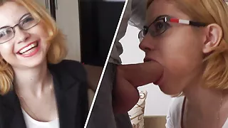 I kept rubbing her teen pussy to trick her into fucking me