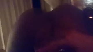 Gorgeous bubble booty heaven riding me to her cumin