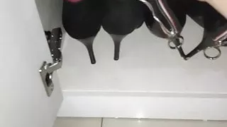 These are videos of me going to apartment buildings at night