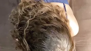 Amateursex, Babe, Großer Schwanz, Blasen, Sperma, Abspritzen