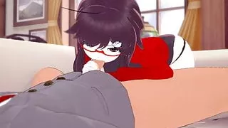 Vtuber Lyn blowjob loop