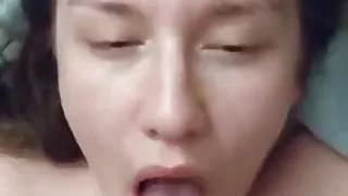 Maya Swallows Cum