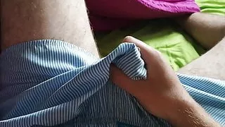 ich wixxe mir meine Morgen latte Big cock cum