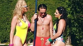 MILFs want pool boys dick