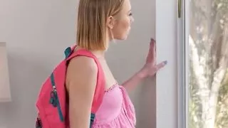 Naughty step daughter Athena