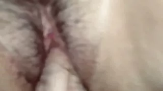 Daddy spreading my BBW pussy