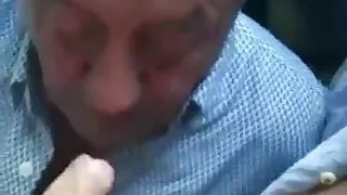 Daddy Blows Uncut Younger Guy Car