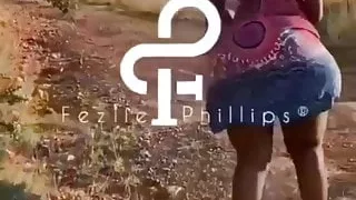 South African Fat Ass Prostitute whore dress part2