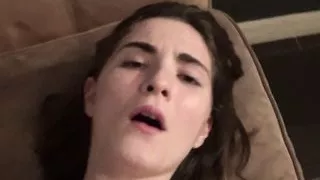 Stepsister Catches Stepbrother Jerking Off to Trans Porn