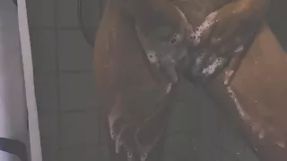 Me masturbating in the shower, and get a  REAL GOOD ORGASM!