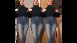 Hijabi belly dancer fap challenge